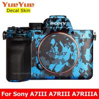 สำหรับ Sony A7M3 A7R3 A7R3A สติ๊กเกอร์ติดบนตัวเครื่องฟิล์มห่อไวนิลสติกเกอร์กล้อง A73 A7III A7RM3 A7RIII A7RIIIA A7RM3A เครื่องหมาย A7 3 A7R III M3