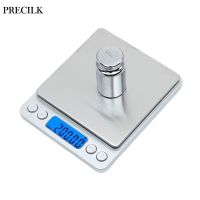 PRECILK High Precision Kitchen Baking Scale 0.01g Gram Home Stainless Steel Electronic Mini Food Tea Digital Weighing Scale