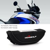 กระเป๋าแบบมีที่จับสำหรับ Honda Transalp XL 600 V XL700V TRANSALP XL 700 600 V กระเป๋าที่เก็บกระเป๋าเดินทางนำทางมือจับรถจักรยานยนต์