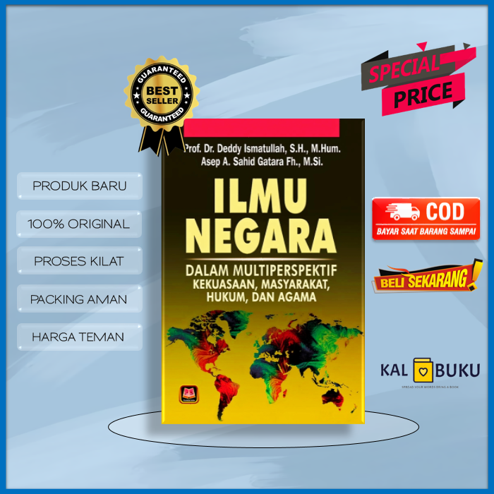 Buku Ilmu Negara Dalam Multiprespektif (Kekuasaan, Masyarakat, Hukum ...