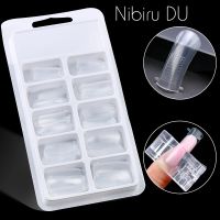 Quick Building Poly Nail Gel Mold Tips Nail Dual Acrylic Cover Acrylic Mixed Forms Finger Extension Clear Nail Art Tool