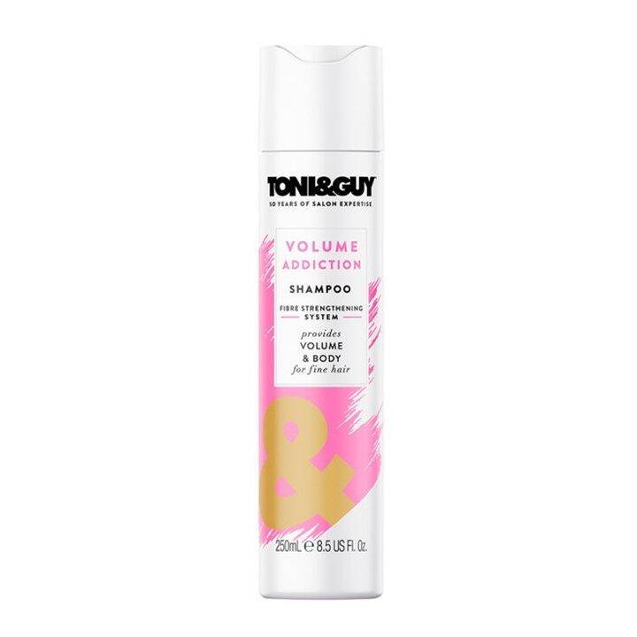 Toni & Guy Volume Addiction Shampoo, Provides Volume & Body for Fine