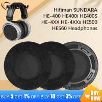 แผ่นโฟมหุ้มที่ครอบหู1คู่หูฟังหนังสำหรับ HIFIMAN SUNDARA HE-400 HE400I HE400S HE-4XX HE-4Xxs HE500หูฟัง HE560