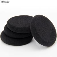 1 Pair Black 50mm Earpad Foam Headset Replacement Ear pads Thicken Ear Covers for Px80/PX100/PX200/PC131