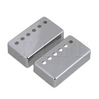 ฝาครอบ Humbucker Pickup โครเมียม2ชิ้นสำหรับกีตาร์50/52มม.