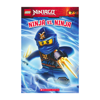 L.E.G.O ninjago 12 Ninja vs. Ninja L.E.G.O phantom Ninja English picture book Ninja vs. Ninja childrens English Bridge Book primary reading full color original English book