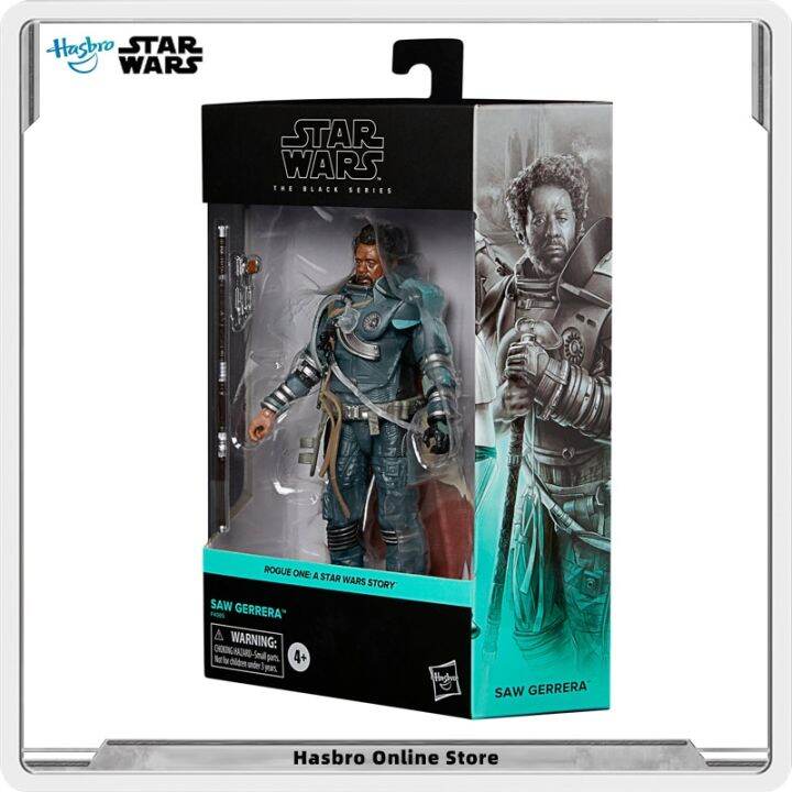 Star Wars Rogue One Black Series Saw Gerrera Deluxe Action Figure HASBRO