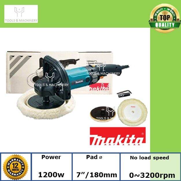 TH Makita 9237C 180mm 7inch Polisher 1 Year Warranty | Lazada