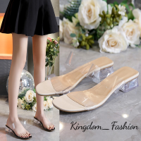 Kingdom_Fashion ร้องเท้าผูหญิง รองเท้าแตะลิ่ม รองเท้าแตะเสริมส้นผู้หญิง รองเท้ารัดส้น สะดวกสบาย อ่อนนุ่ม ความหนาพื้นรองเท้า 2023 ใหม่ B97G03D 38Z230919