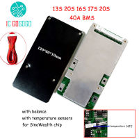 48โวลต์60โวลต์72โวลต์เดียวกันพอร์ต40A BMS สมดุลอุณหภูมิ NTC 13วินาที14วินาที16วินาที17วินาที20วินาทีแพ็คคณะกรรมการป้องกัน Li-Ion Lifepo4