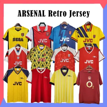 Arsenal Home Long Sleeve,Arsenal Retro Adidas Kit,Size:98-99