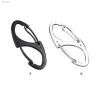 ❈▬☎ Outdoor Snap Buckle Rock Climbing Quick Release Zinc Alloy Spring Buckle S Type Mini Clip Silver