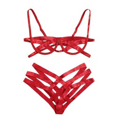 【YF】ﺴ  Hot Sale Female Sexy&nbsp;lingerie Set Size Sleepwear Garter Lenceria Femenina