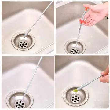 85cm Pipe Dredging Tools Drain Snake Drain Cleaner Sticks Clog Remover  Cleaning Tools Household For