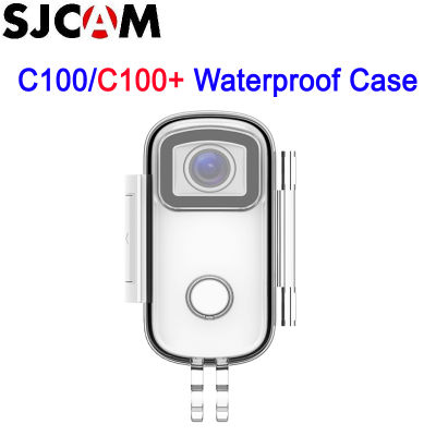 SJCAM C100 C100Plus กรณีกันน้ำใต้น้ำ30เมตรดำน้ำที่อยู่อาศัยกรณีสำหรับ SJCAM C100ซีรีส์การกระทำกล้อง