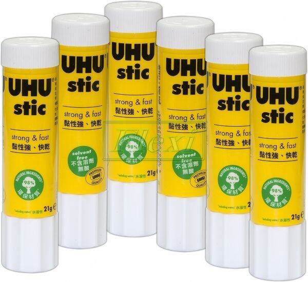 21gsm UHU Glue Stick Pack of 6 pcs Lazada Singapore