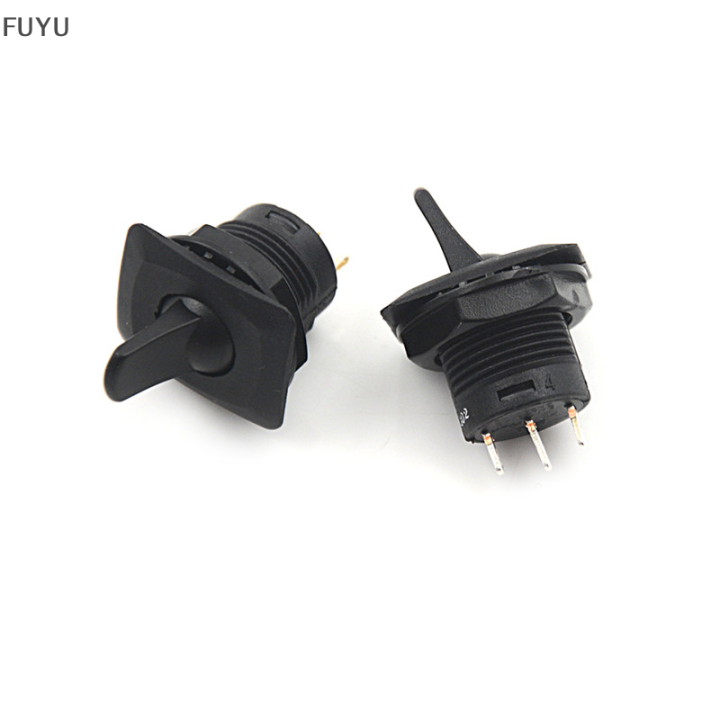 fuyu-2pcs-r13-402-black-3pin-2position-บำรุงรักษาสวิตช์สลับรอบ