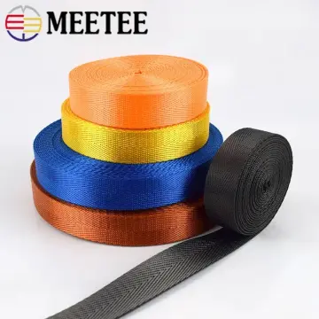 2/5Meters Nylon Black Webbing Tape 20/25/32/38/50mm Herringbone Pattern  Backpack Strap Band