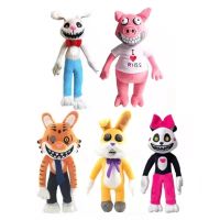 Mr Hopps Playhouse 2ตุ๊กตาหนานุ่ม Mr ลายทาง Mr Boneka Mainan Hopps กระต่ายของเล่น Kawaii Mr Hopps Mr Hopp Miss Bo Figure ของเล่นนุ่มของขวัญฮาโลวีน