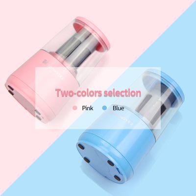 Tenwin Electric Pencil Sharpener Automatic Pencil Sharpener Battery/Pluggable Charge Powered Kids School Office Stationery 8020