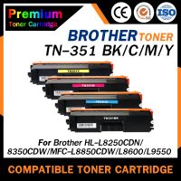 HOME Toner เทียบเท่าใช้กับรุ่น TN-351/TN351/351/TN 351/BK,C,M,Y For Brother HL-L8250CDN / HL-L8350CDW/MFC-L8850CDW L99550 L8600 L8850CDW TN-351BK/TN-351C/TN-351M /TN-351Yสีดำ/สีฟ้า/สีแดง/สีเหลือง