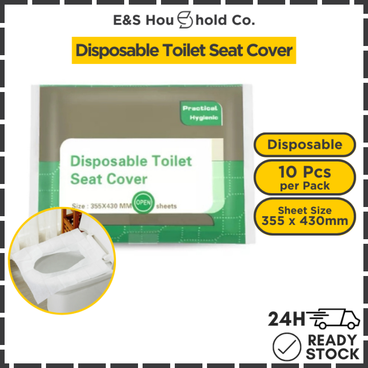 Flushable Disposable Toilet Seat Cover One Time Toilet Bowl Pad