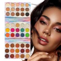 Makeup Eyeshadow Palette 45 Colors Bright and Colorful Shimmer Eyeshadow Palette Colorful Eyeshadow Palette Wet Coating and Dry Application for Makeup Lovers Beginners intensely