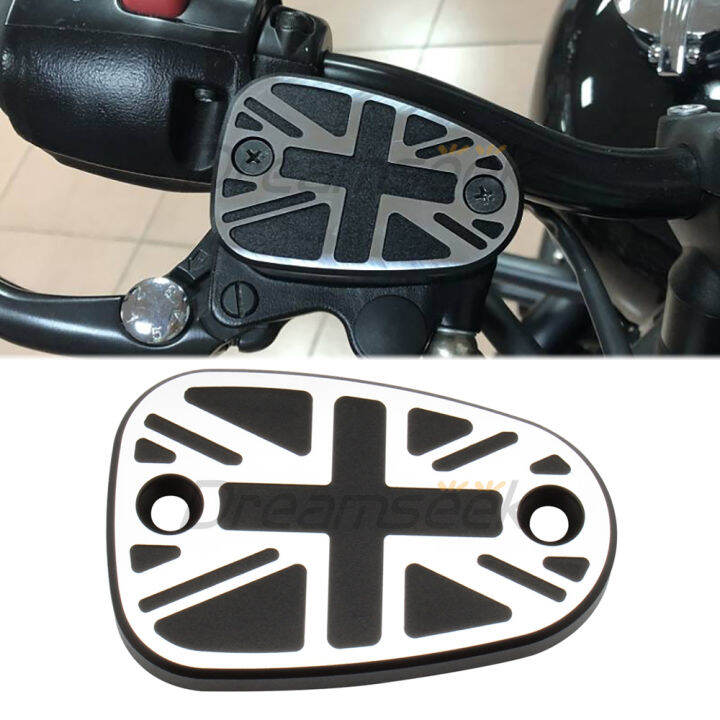 Motorcycle Master Cylinder Cover Brake Reservoir Cap for Triumph