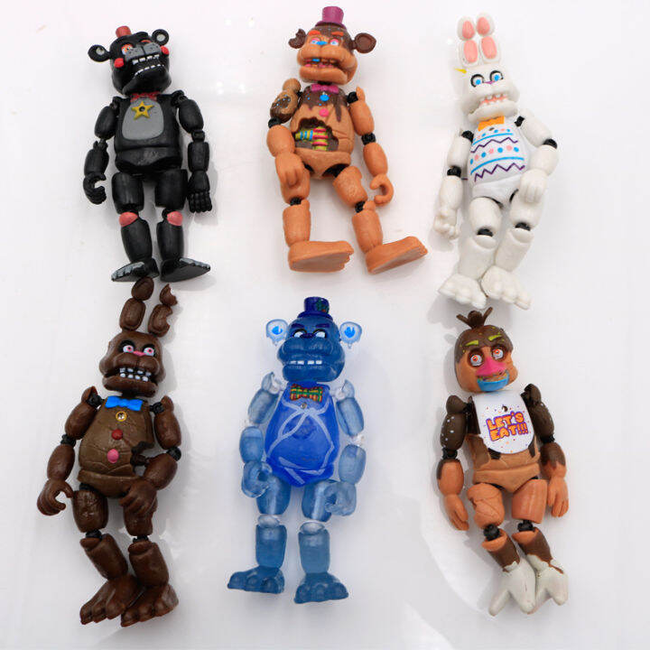 6pcs 13 15cm Five Nights At Freddys Security Breach Action Figure With