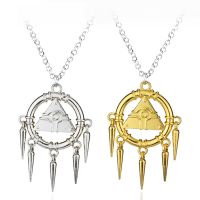 【CW】RJ Hot Game Yu-Gi-Oh! Necklaces Yugioh 3D Millennium Puzzle Eye Pendant Eye Of Horus Kolye Collares Men Women Cosplay Jewelry