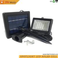 XAC ไฟโซลาเซลล์ สปอร์ตไลท์ led 3W (30led) ระบบ โซล่าเซลล์ Solar light  โซล่าเซล