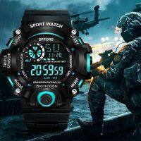 ⌚ Dual Display Men Watch Waterproof Fashion Calendar Auto Date LED Luminous Student Sports Watches Wristwatch Unisex Perfect Clock