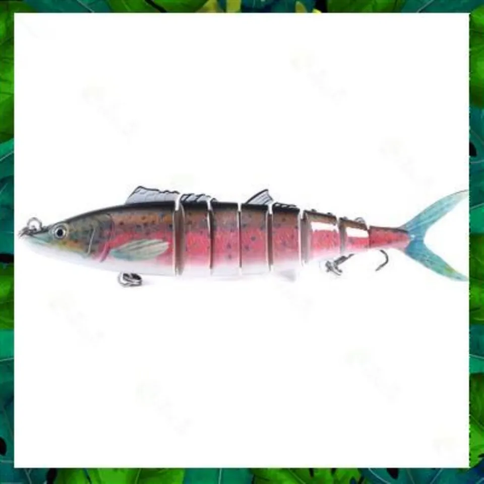 SUKE Fishing lure 17.8cm/38g Lifelike 8 Jointed Sections Trout