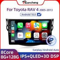 Magee8 9 10.0สำหรับ RAV4 Rav 4 2005-2013เครื่องเล่นภาพเคลื่อนไหวหลายชนิดระบบนำทาง2Din GPS 4G Net WIFI สเตอริโอ