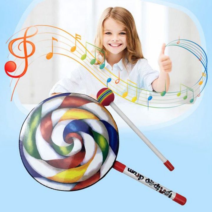 orff-percussion-instrument-lollipop-drums-lollipop-hand-drums-hand-drum-preschool-education-toys