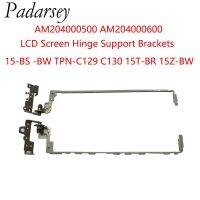 Padarsey ขายึดบานพับหน้าจอแอลซีดีเปลี่ยนแล็ปท็อปสำหรับ HP15-BS -BW TPN-C129 C130 15T-BR 15Z-BW AM204000500 AM204000600คุณภาพที่เชื่อถือได้