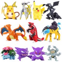 6-10cm Pokemon figures toys Gengar Gastly Arceus Pikachu Charizard Figure Model Pokemon PVC Toy Birthday Gift For Kids