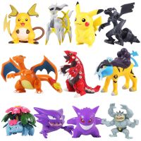 6-10 ซม.Pokemon ตัวเลขของเล่น Gengar Gastly Arceus Pikachu Charizard รูป Pokemon PVC ของเล่นของขวัญวันเกิดสำหรับเด็ก