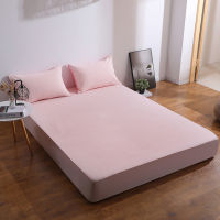 Cotton Jacquard Terry Cloth Bed Cover 160X200cm Waterproof Mattress Cover Soft Mattress Topper For Bed Anti-mite Bedspreads