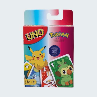 Play Game👉 Mattel UNO Games Pokemon Sword &amp; Shield Play Game Family Funny Entertainment Board Game