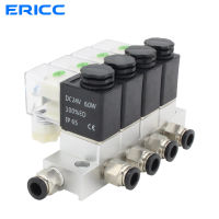 2V025-06 DC12V 24V 220V 110V นิวเมติกไฟฟ้าโซลินอยด์วาล์ว 2 ทางปกติปิดอากาศตลับวาล์วแม่เหล็กโซลินอยด์วาล์ว-LUIZU STORE