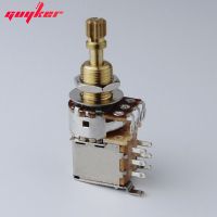 1 PCS A500K Push-Push Guitar Potentiometer Copper Short Split Shaft Guitar Bass Accessories