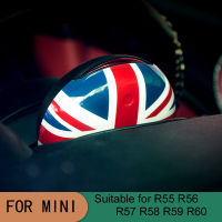 รถจัดแต่งทรงผม Black Union Jack Checker JCW สำหรับ Mini Cooper Tachometer ฝาครอบสติกเกอร์อุปกรณ์เสริมสำหรับ R55 R56 R57 R58 R59