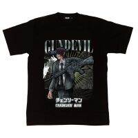 Animood - เสื้อยืด พิมพ์ลาย Gun Devil Hybrid Chainsa Man สําหรับผู้ชาย