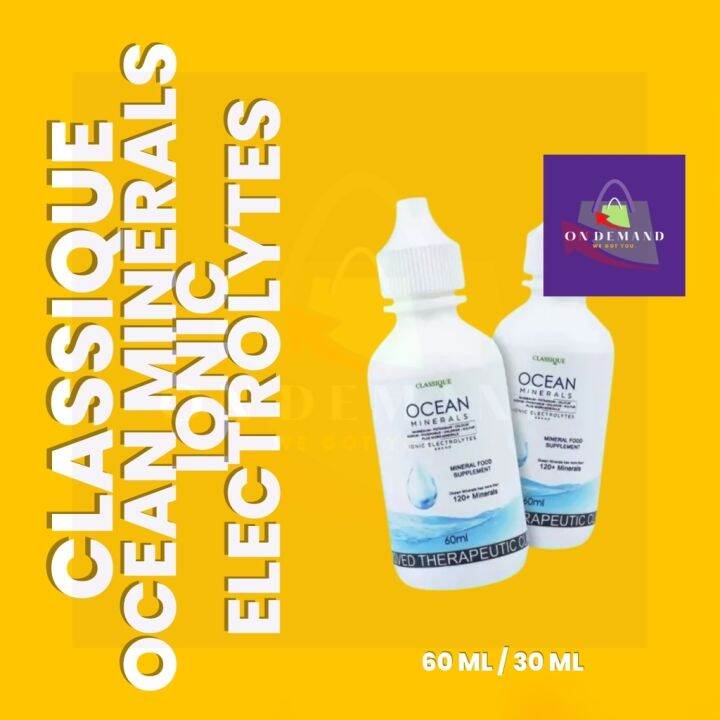 Classique Ocean Minerals Ionic Electrolytes (100 Authentic) Lazada PH