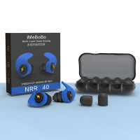 Three-layer Noise Reduction Ear Plugs Sleep Soft Earplug Cochlea Sleeping EarPlugs Washable Reusable Earplugs Travel Earplugs