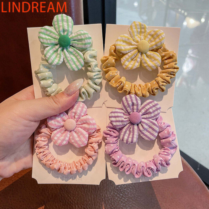 lindream-ยางรัดผมสีพาสเทล-ยางรัดผมเกาหลี-ยางมัดผม-เชือกมัดผม