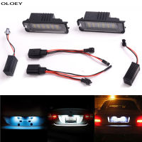 LED Number License Plate Light Lamps for VW GOLF MK4 5 6 Polo 9N Passat EOS 12V 5W License Plate Lights Backlight Error free