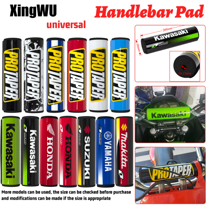 Motorcycle Handlebar Pad Round Cushion Crossbar Foam Chest Pad High