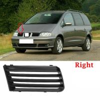 Front Left Upper Bumper Radiator Grille Trim Front Bumper Grille Front Bumper Air Intake Grille 7M785365301C for Seat Alhambra 7M 2001-2010